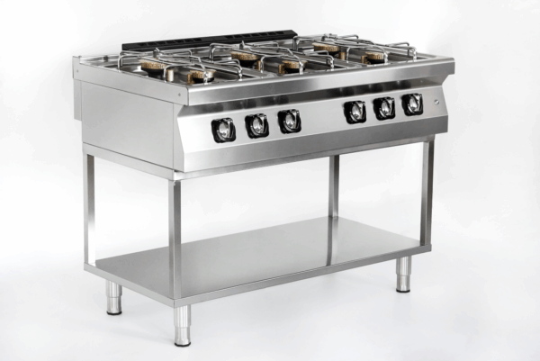 kuchnia gazowa 6-palnikowa linia 700 kromet