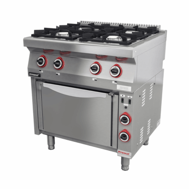 700.KG-4/PE-1T Kuchnia gazowa z piekarnikiem z termoobiegiem