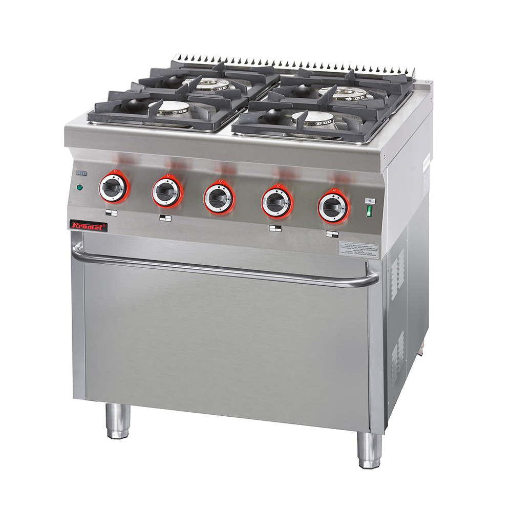 700.KG-4/PG-2 Gas cooker with gas oven - Kromet