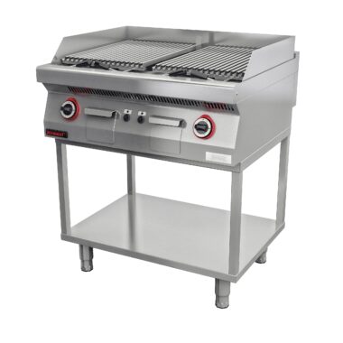 700.OGL-800.T Lawa grill 800 mm 14kW na podstawie szkieletowej