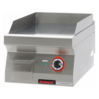 700.PBE-400G Płyta grillowa gładka chromowana 400 mm 4,8kW