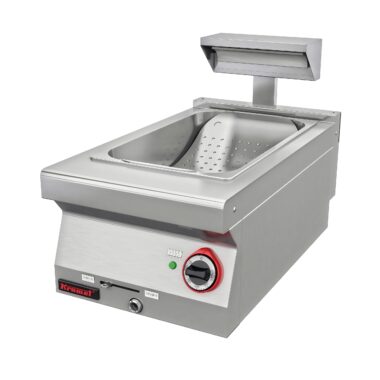 700.PF-1p Podgrzewacz frytek z promiennikiem IR na podstawie szafkowej zamkniętej