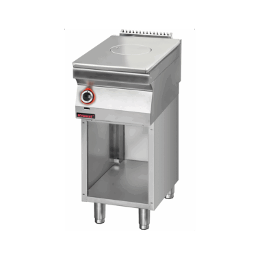 700.KG/I-400.S Solid Top gazowy żeliwny 400 mm na podstawie szafkowej otwartej