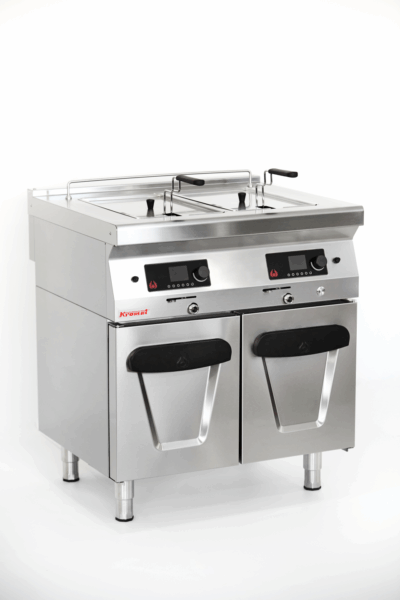 frytkownica dwie komory kromet