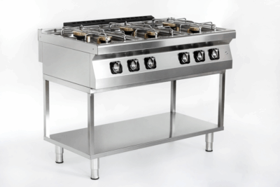 kuchnia gazowa 6-palnikowa linia 700 kromet