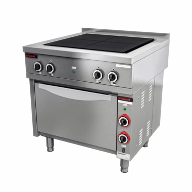 000.KEZ-4u/PE-1T Kuchnia elektryczna z piekarnikiem elektrycznym 4x4,0 kW + 3,5kW