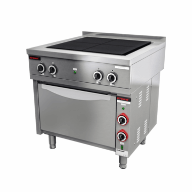 000.KEZ-4u/PE-1 Kuchnia elektryczna z piekarnikiem elektrycznym 4x4,0 kW