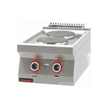 700.KE-2 Kuchnia elektryczna 2 płyty okrągłe 2x2,6kW