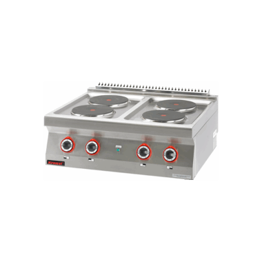 700.KE-4 Kuchnia elektryczna 4 płyty okrągłe 4x2,6kW