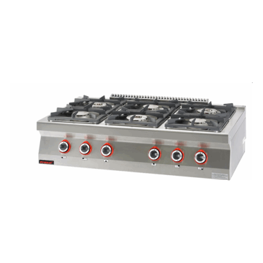 700.KG-6 Kuchnia gazowa 6 - palnikowa