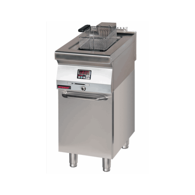 700.FE-10f.S.D Frytkownica elektryczna 1x8l 8kW na podstawie szafkowej zamkniętej