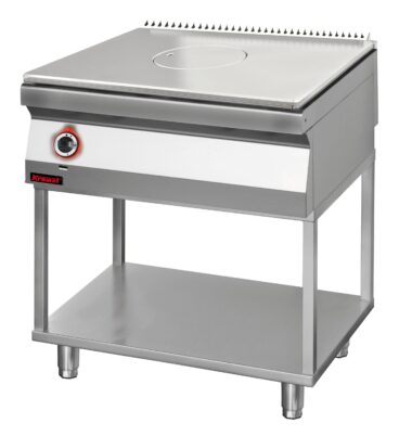 700.KG/I-800.T Solid Top gazowy chromowany 800 mm na podstawie szkieletowej